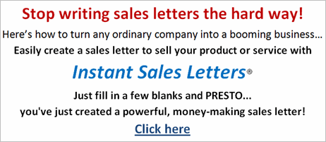 Instant Sales Letters